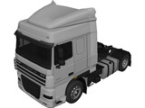 DAF XF 105 3D Model preview