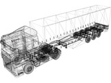 DAF XF 3D Model