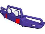Daihatsu F70 Bumper 3D Model preview