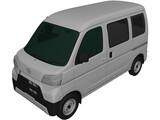 Daihatsu Hijet S320 Cargo (2017) 3D Model preview