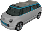 Daihatsu Wai Wai Concept (2019) 3D Model preview
