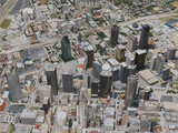 Dallas City, TX, USA (2020) 3D Model preview