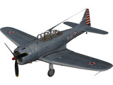 Dauntless Dive Bomber 3D Model preview