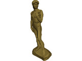David Statue 3D Model preview
