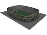 De Graafschap Stadium 3D Model preview