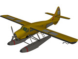 de Havilland Canada DHC-3 Otter 3D Model preview