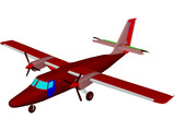 de Havilland Canada DHC-6 Twin Otter 3D Model preview
