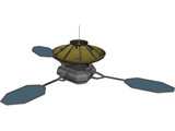 Deep Space Probe 3D Model preview