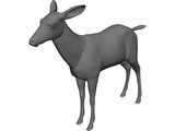 Deer 3D Model preview