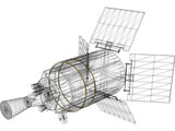 Defense Satellite (DSP) 3D Model