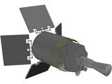 Defense Satellite (DSP) 3D Model