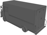 Delivery Van 3D Model