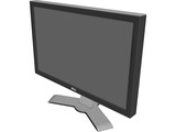 Dell LCD Screen 3D Model preview