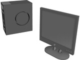 Dell Computer 3D Model preview
