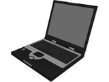 Dell Laptop Notebook 3D Model preview