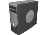 Dell Workstation 3D Model preview
