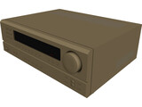 Denon Amplifier 3D Model preview