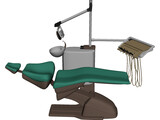 Dental Chair 3D Model preview