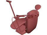 Dental Chair 3D Model preview