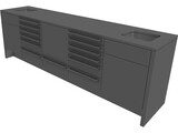 Dental Counter 3D Model preview
