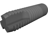 Dental Implant 3D Model preview