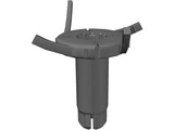Depuy Pipeline Surgical Retractor 3D Model