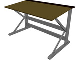 Desk 3D Model preview