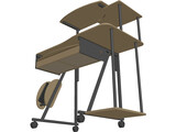 Desk Computer 3D Model
