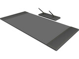 Desk Pad Set 3D Model preview