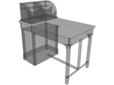 Desk Table 3D Model