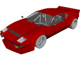 DeTomaso Pantera (1973) 3D Model preview