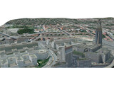 Detroit City 3D Model preview