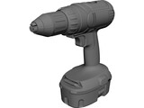 DeWalt 18V Cordless Drill 3D Model preview