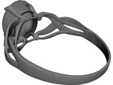 Diamond Ring 3D Model preview