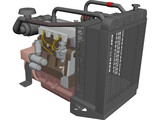 Diesel Generator 3D Model preview
