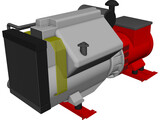Diesel Generator 3D Model preview