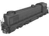 Diesel Locomotive TEM2 3D Model preview