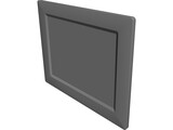 Digital Photo Frame 8 Inch 3D Model preview