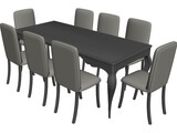 Dining Table 3D Model preview