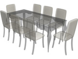 Dining Table 3D Model
