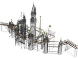 Disneyland 3D Model