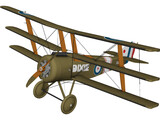 Dixie Triplane 3D Model preview