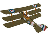 Dixie Triplane 3D Model