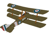 Dixie Triplane 3D Model