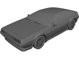 DMC DeLorean (1980) 3D Model preview