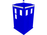Doctor Who Tardis Exterior 3D Model preview
