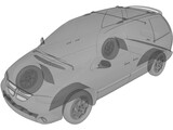 Dodge Caravan Sport (2000) 3D Model