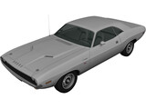 Dodge Challenger (1970) 3D Model preview