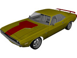 Dodge Challenger (1970) 3D Model preview