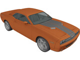 Dodge Challenger (2007) 3D Model